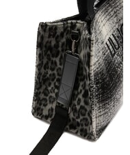 LIUJO ANIMALIER Shoulder tote bag check/black - Women’s Bags - 6