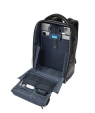 PIQUADRO BLUE SQUARE Fast-check 14" laptop backpack Black - Laptop backpacks - 5