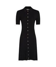 TOMMY HILFIGER TH  Dress with buttons black - Woman Clothes - 3