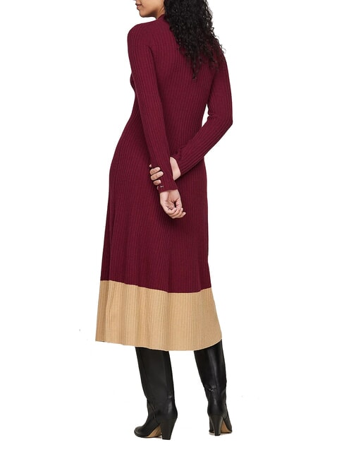 TH  Wool dress deep red - Woman Clothes