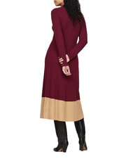 TOMMY HILFIGER TH  Wool dress deep red - Woman Clothes - 2
