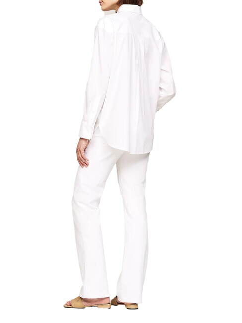 TH  Long-sleeved cotton shirt optical white - Shirts