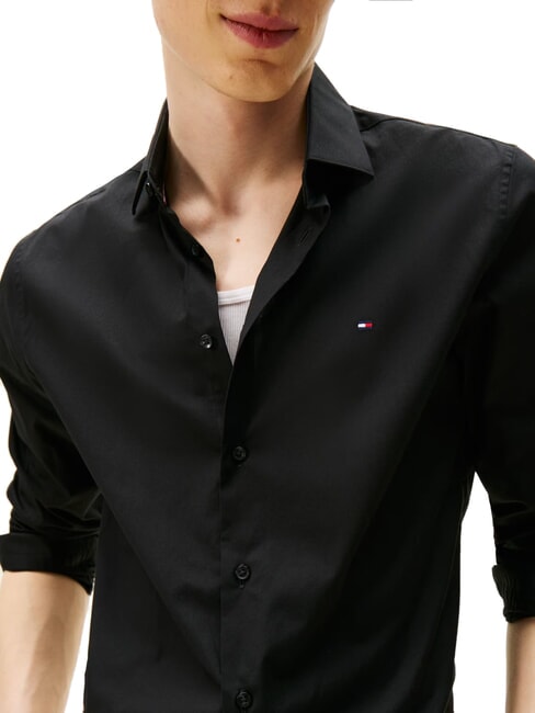 TH  Long-sleeved shirt black - Men's Shirts