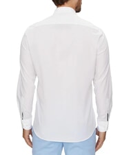 TOMMY HILFIGER TH Cotton Long-sleeved shirt optical white - Men's Shirts - 2