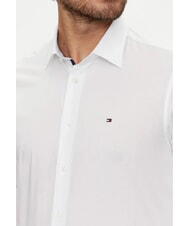 TOMMY HILFIGER TH Cotton Long-sleeved shirt optical white - Men's Shirts - 3