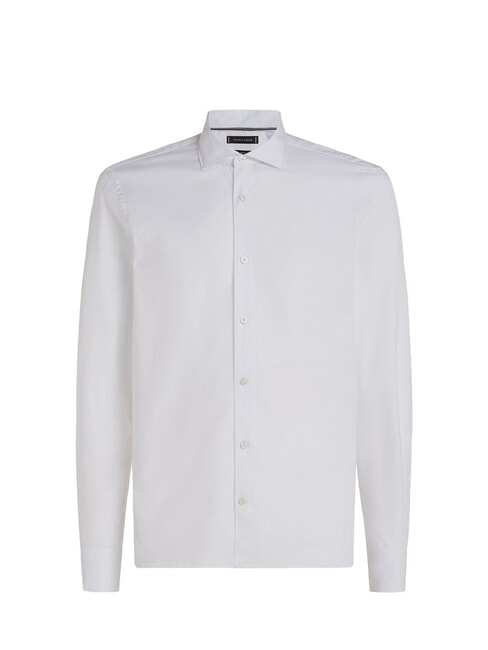 TH  Cotton shirt, long sleeves optical white - Men's Shirts