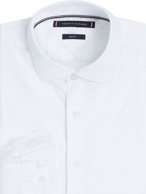 TH  Cotton blend shirt optical white - Men's Shirts
