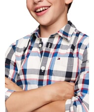 TOMMY HILFIGER TH KIDS Tartan shirt vibrant indigo - children's shirts - 3