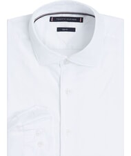 TOMMY HILFIGER TH  Cotton blend shirt optical white - Men's Shirts - 5