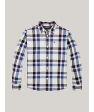 TOMMY HILFIGER TH KIDS Tartan shirt vibrant indigo - children's shirts - 4