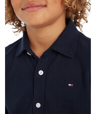 TOMMY HILFIGER TH KIDS Cotton shirt desert sky - children's shirts - 3