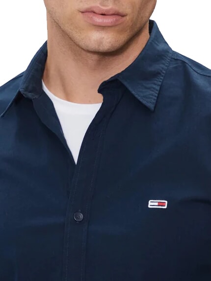 TH JEANS Long-sleeved shirt dark night navy - Men's Shirts