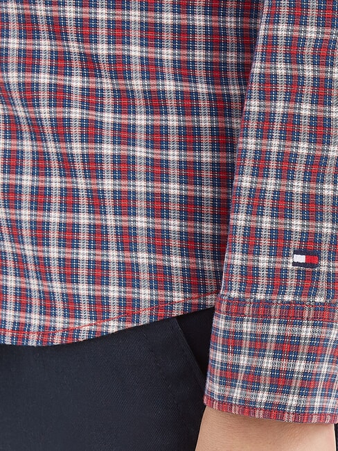 TH KIDS Checked shirt deep indigo/multi - children's shirts