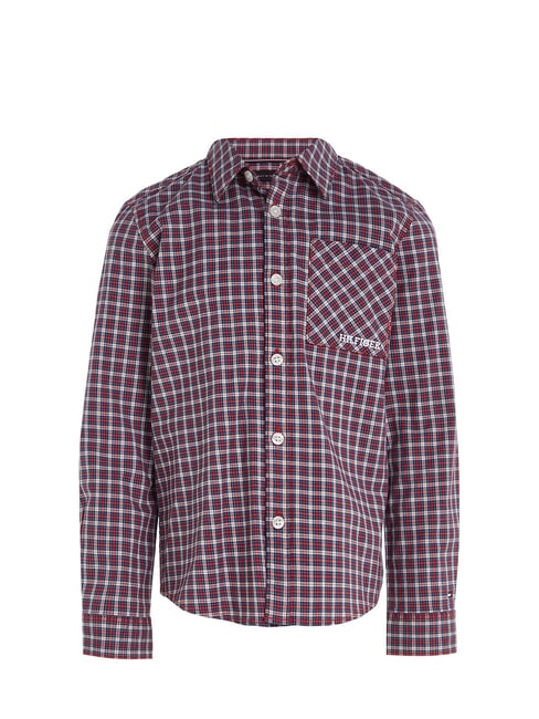 TH KIDS Checked shirt deep indigo/multi - children's shirts