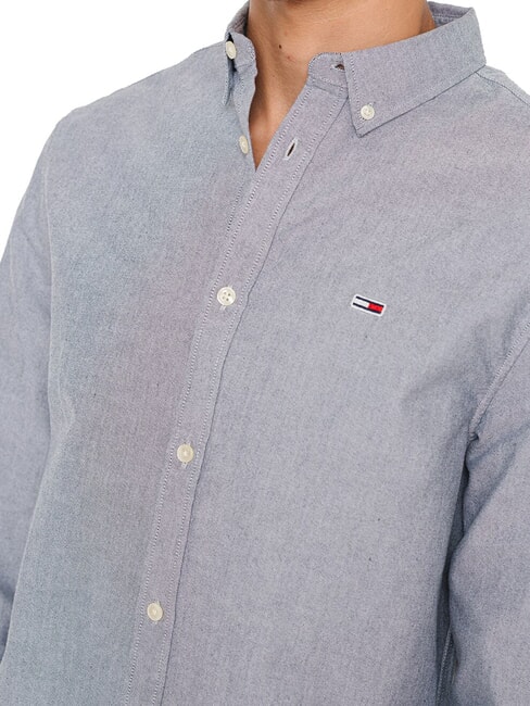 TH JEANS Cotton shirt dark night navy - Men's Shirts