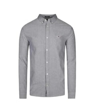 TOMMY HILFIGER TH JEANS Cotton shirt dark night navy - Men's Shirts - 4