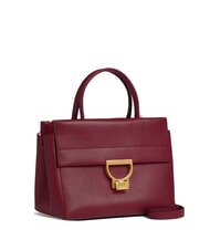 COCCINELLE ARLETTIS Hammered leather handbag - Women’s Bags