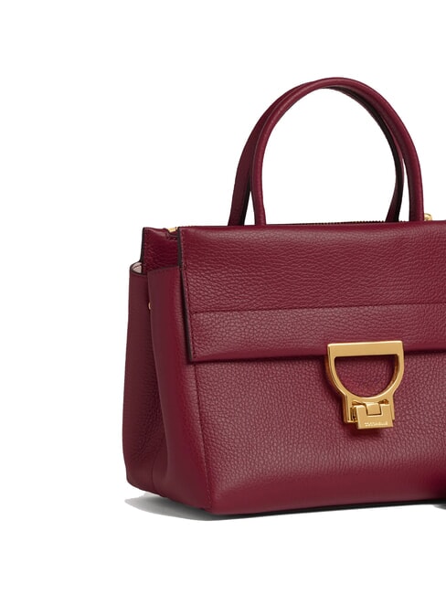 ARLETTIS Hammered leather handbag currant - Women&rsquo;s Bags