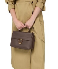 COCCINELLE ARLETTIS Hammered leather handbag currant - Women&rsquo;s Bags - 5