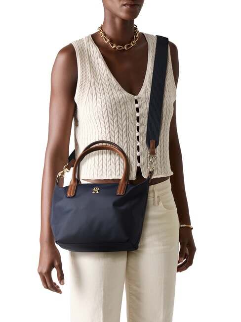 POPETTE Handbag with shoulder strap space blue / black - Women&rsquo;s Bags