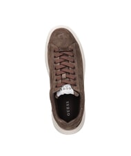GUESS ELBA Suede leather sneakers brown - Men&rsquo;s shoes - 4
