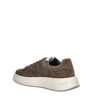 GUESS ELBA Suede leather sneakers brown - Men’s shoes - 5