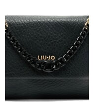LIUJO MEHMET Two-tone chain shoulder bag BLACK - Women’s Bags - 6