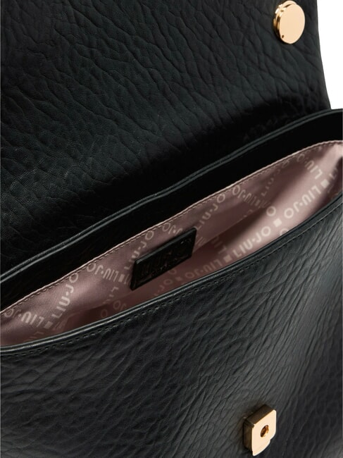 MEHMET Two-tone chain shoulder bag BLACK - Women’s Bags