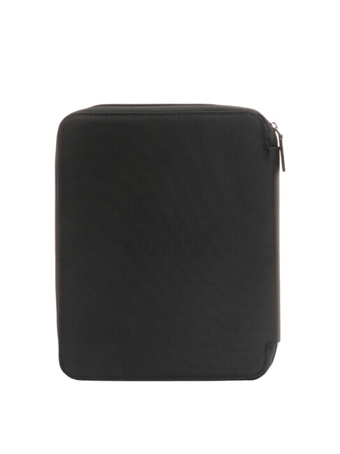 CAMPIONARIO - BRIEF Clipboard with tablet holder and cables Black - Tablet holder& Organizer