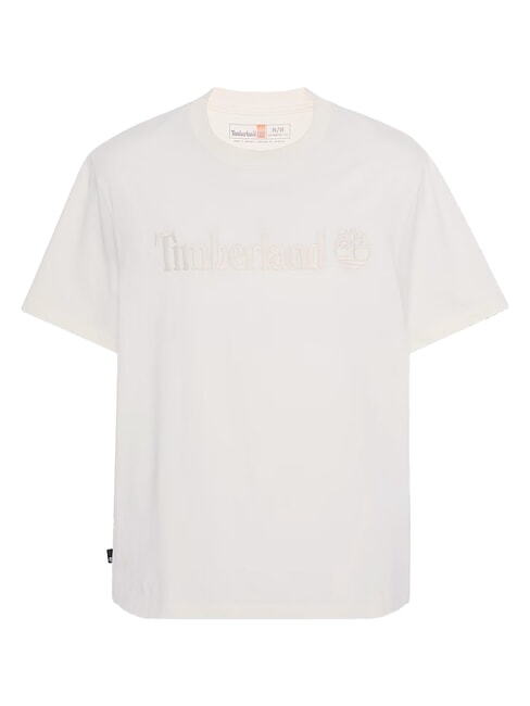 EMBROIDERY TONAL Cotton T-shirt vintage white - T-shirt