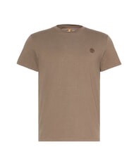 TIMBERLAND SS DUNRIVER CREW Cotton T-shirt chocolate chip - T-shirt - 4