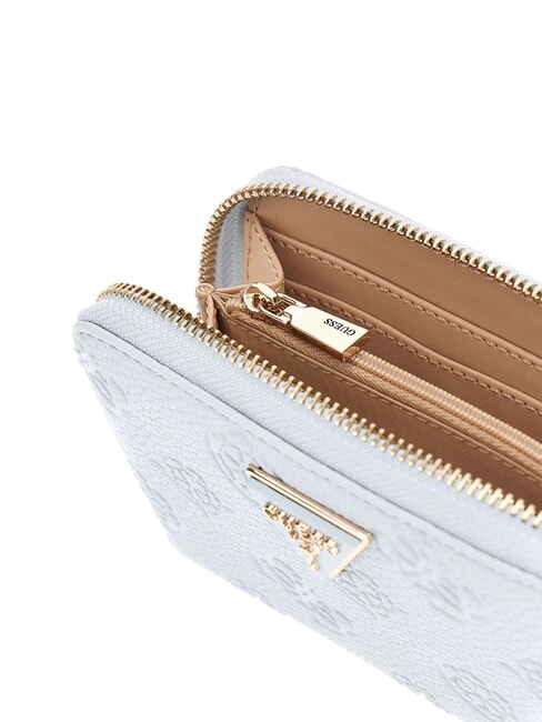 CRESIDIA  Medium zip around wallet powder blue - Women’s Wallets