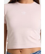 GUESS JEANS SS CN EMB STAR  T-shirt blush cotton - T-shirt - 3