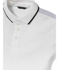 GUESS KIDS 3-button half-sleeve polo shirt purwhite - Child T-shirt - 4