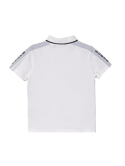 KIDS 3-button half-sleeve polo shirt purwhite - Child T-shirt