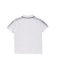 GUESS KIDS 3-button half-sleeve polo shirt purwhite - Child T-shirt - 3