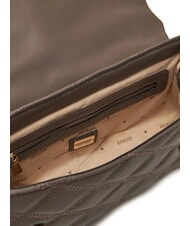 GUESS TAMSIN Shoulder bag dark taupe - Women’s Bags - 4