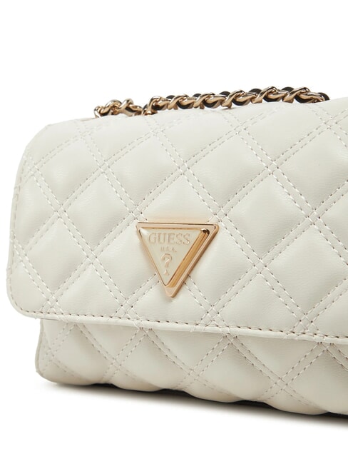 GIULLY Mini Quilted Bag with Flap OFFWHITE - Women’s Bags
