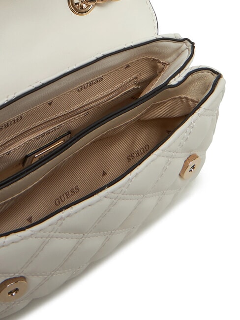 GIULLY Mini Quilted Bag with Flap OFFWHITE - Women’s Bags