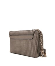 GUESS PHAEDRA Woven shoulder bag dark taupe - Women’s Bags - 2