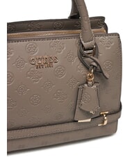 GUESS ZARELA  Handbag, with shoulder strap dark taupe logo - Women’s Bags - 3