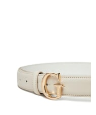 GUESS G Leather belt OFFWHITE - Belts - 2