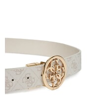 GUESS NOELLE  Reversible belt bone logo - Belts - 3