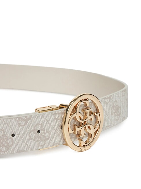 NOELLE  Reversible belt bone logo - Belts