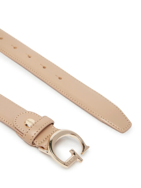 G Leather belt pale pink - Belts
