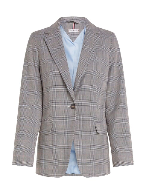 TH Blazer global stp check/ s/ texture h grey - Women's Jackets