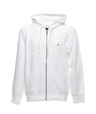 TOMMY HILFIGER TH Zip-up sweatshirt white - Sweatshirts - 3