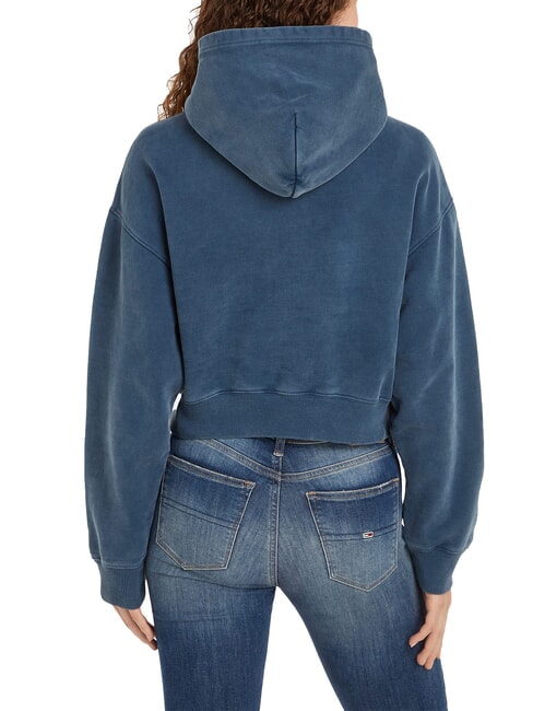 TH JEANS Women's hooded sweatshirt dark night navy - Women's Sweatshirts