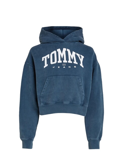 TH JEANS Women's hooded sweatshirt dark night navy - Women's Sweatshirts