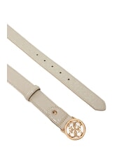GUESS BETULA Belt with 4G logo buckle taupe - Belts - 3